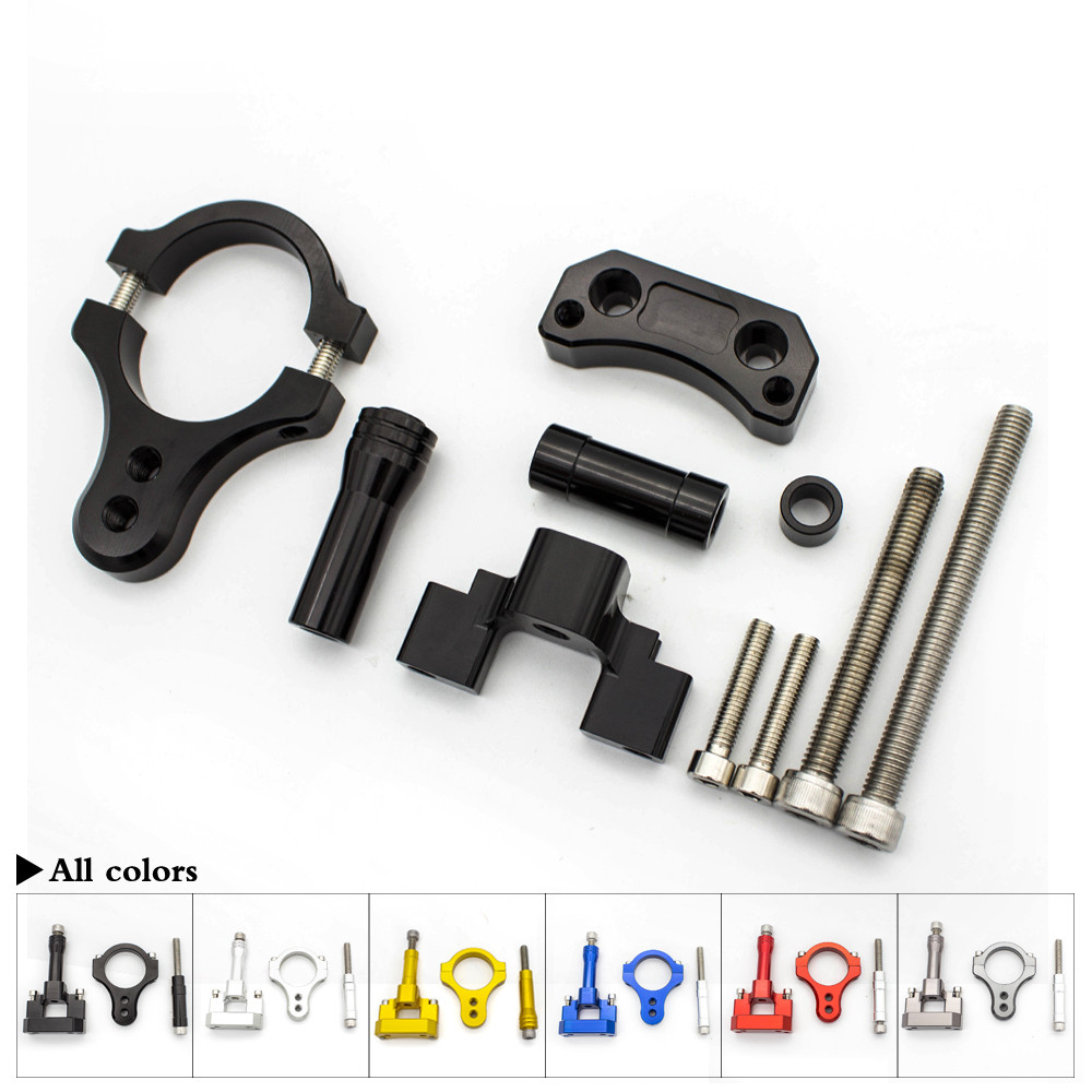 Steering Damper Stabilizer Kit Cnc - Ammortizzatore di Sterzo in Alluminio CNC