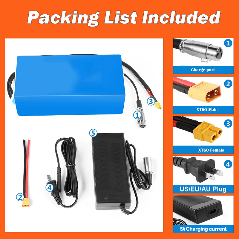 Batteria al Litio per Bici Ele - 60V 30Ah 21700 Battery Pack recensione e prezzo