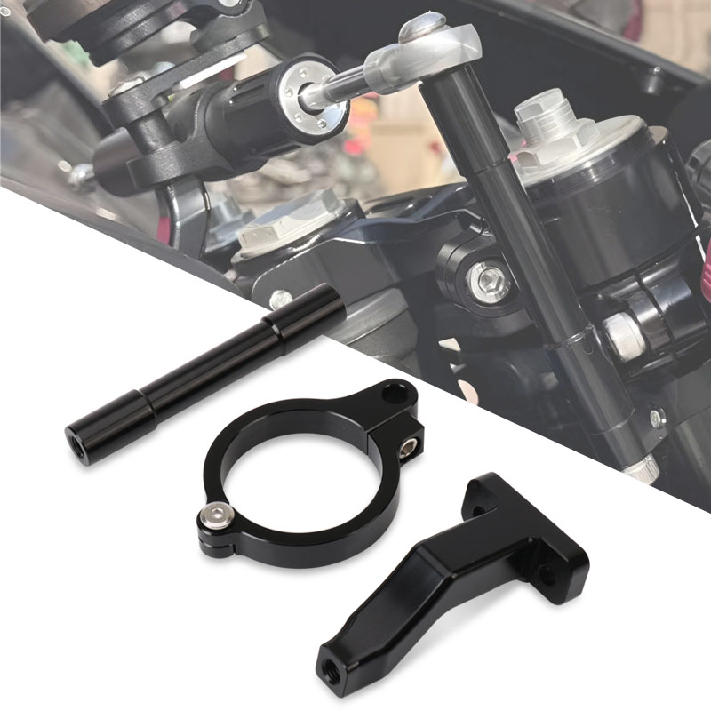 Accessori moto Kit di montaggi - Steering Damper Stabilizer Kit Cnc recensione e prezzo