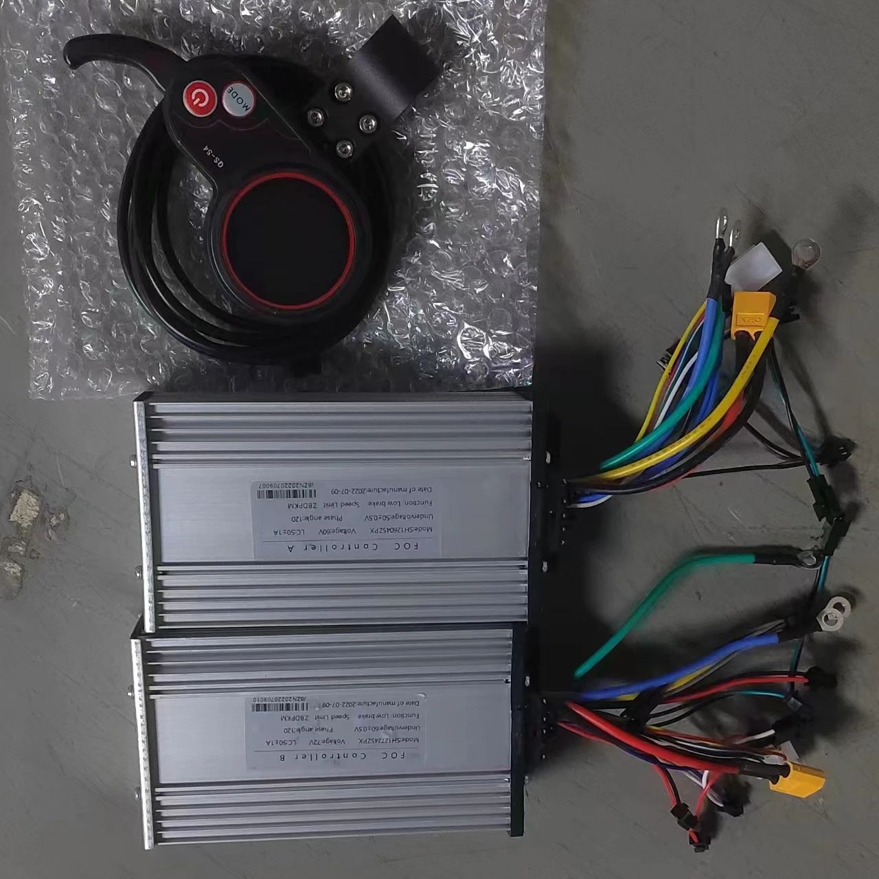 JBZN 60V 72V 50A Scooter elett - 72V 45A Dual Controller recensione e prezzo