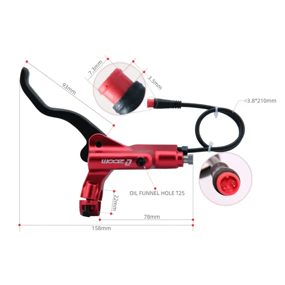 ZOOM HB-876E Disco a 4 pistoni - Zoom Hydraulic Brake 4 Piston E-Scooter recensione e prezzo
